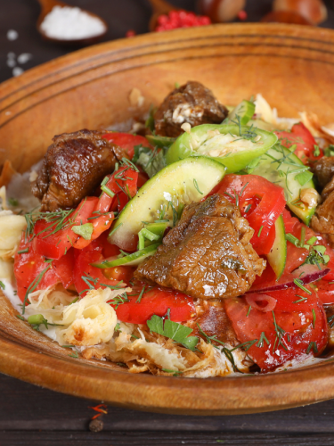 Курутоб с мясом