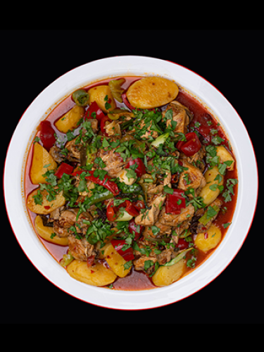 Дапанджи с курицей