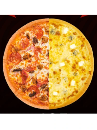 Пицца Мясная + 4 Сыра 47cm