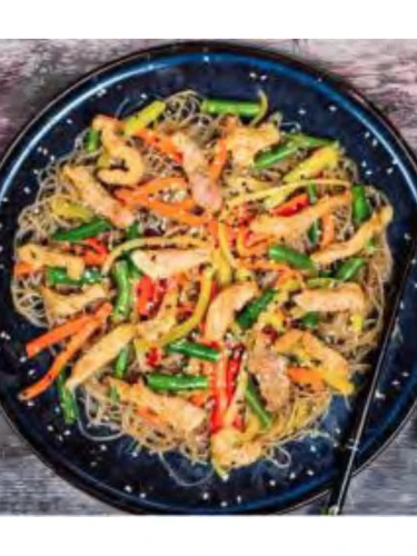 Фунчоза с курицей