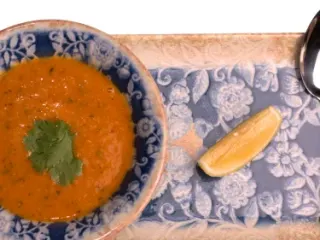 Чечевица с фрикадельками