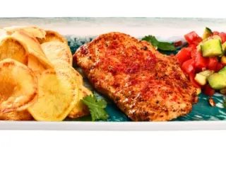 Куриная запеканка с чипсами
